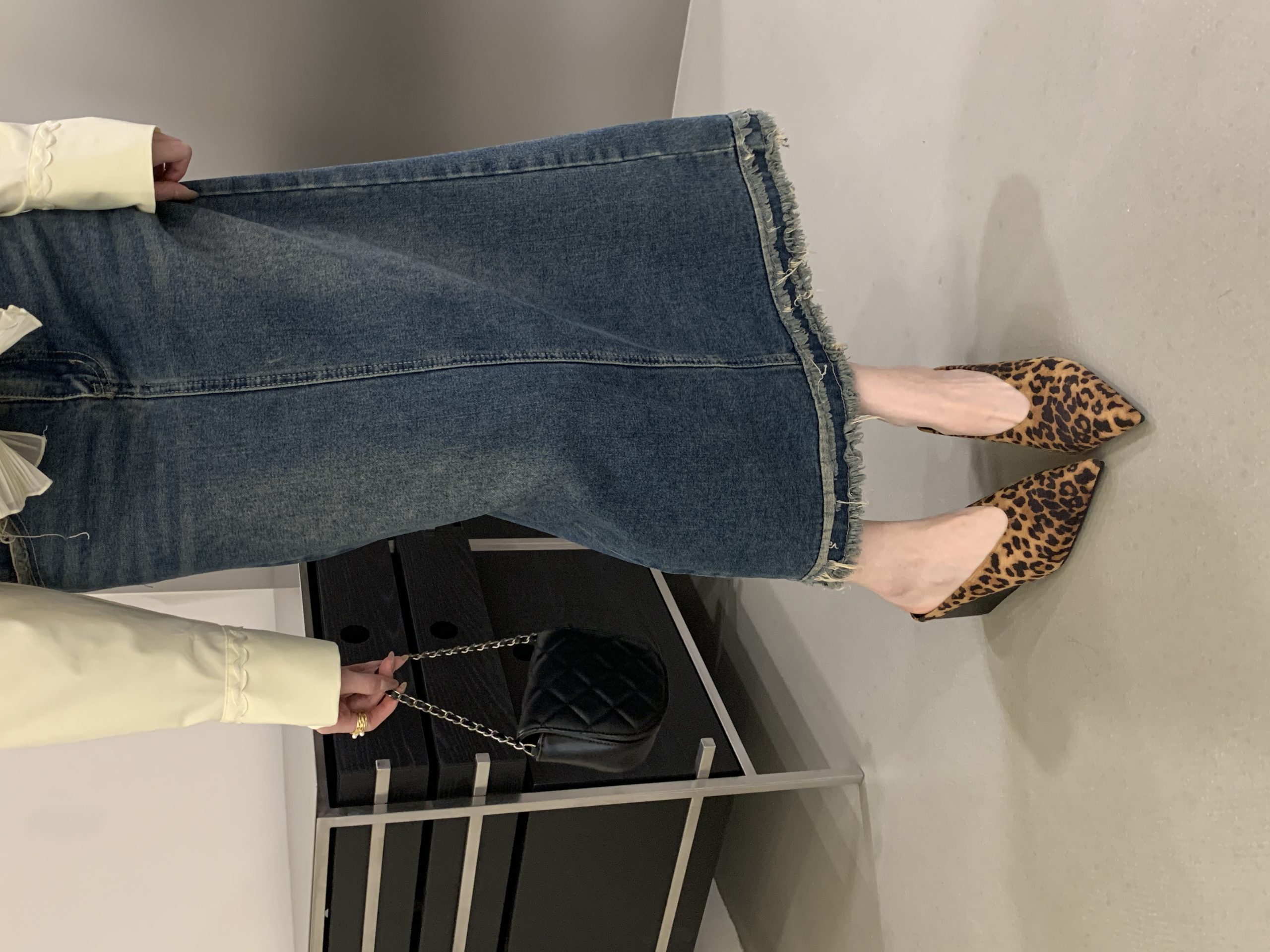 2026 New French Style Pointed Toe Thick Sole Half Slippers Women Commuter High Heels - Image 4