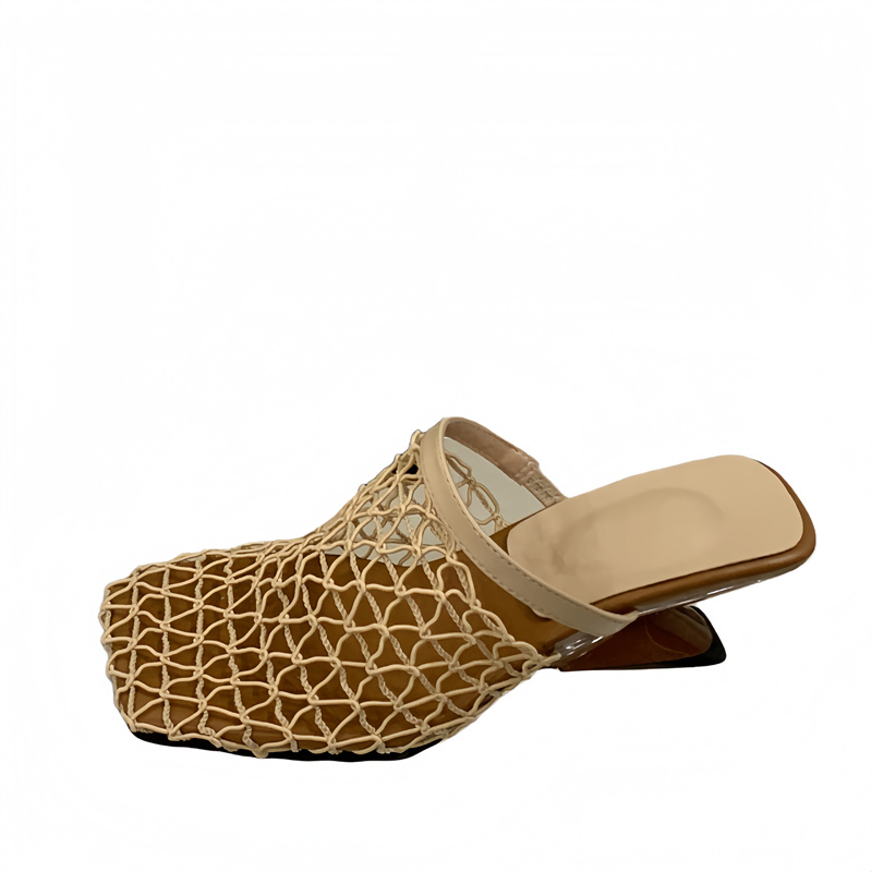 2026 Summer Sandals High Heel Wedge Strap Slippers 35-40 - Style 3d990b - Image 5