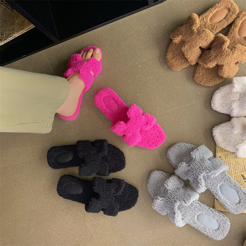 french-style-slip-on-faux-fur-slippers-for-women-flat-heel-2024-summer_1